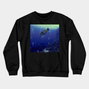 WHO NEEDS A YELLOW SUBMARINE? Crewneck Sweatshirt